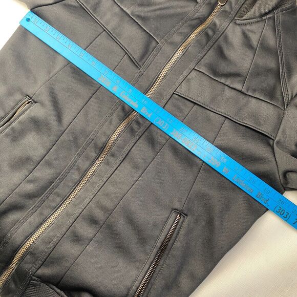 21 MEN Full Zip Sweatshirt BLACK JACKET! Tech Street Wear Sleek Jogger Sz M - Picture 7 of 16